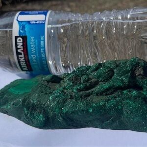 Museum grade malachite straight from Magma copper company 1970s